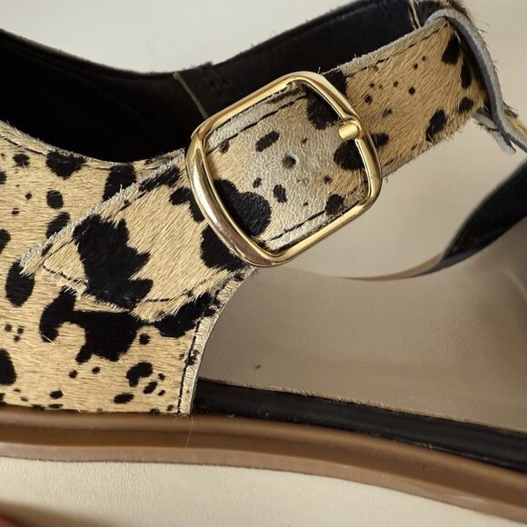 ALL BLACK Women's 38 7/7.5 Ox II Suede Slip On Flatform Paint Splatter Sandals - Picture 11 of 16